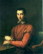 Alessandro Allori Portrait of Francesco de' Medici. oil painting on canvas